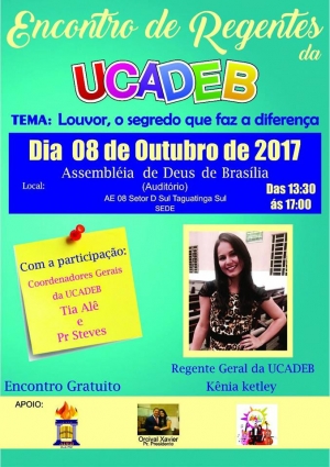 Encontro de Regentes da UCADEB